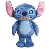 Disney Stitch Many Moods 14-inch Interactive Plush, 50+ Sounds & Phrases, LCD Eyes, Inspired by Disney's new Live-Action Lilo & Stitch Movie, Toy for Fans, Girls, Boys, Kids 3+ by Just Play