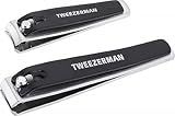 Tweezerman Combo Clipper Set Black/Stainless Steel