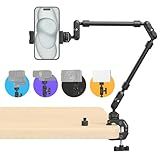 SMALLRIG 22" Magic Arm Clamp, Overhead Phone Mount Holder Stand, Camera Arm