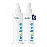 BRIOTECH Topical Skin Spray, Hypochlorous Acid Spray for Sensitive Skin, HOCl Facial Mist, Full Body Support Against Irritation, Calm Redness, Soothe Foot & Scalp, 8.5 oz (2 Pack)