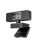 1080P HD Webcam for PC with Built-in Noise-Canceling Microphone, Privacy Cover, 99° Wide-Angle FOV, Plug & Play USB Camera for Streaming, Video Conferencing (Zoom/Skype/Facetime), Laptop/PC