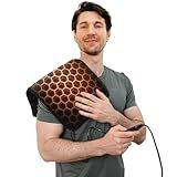 UTK 30s Fast Heating Pad for Back & Period Cramps, 3X Far Infrared Deeper Effect, Hotter to 160℉, FSA-HSA Eligible, 4H Auto Off, 8 Heat Settings,Machine Washable, Gifts for Women Men 24" x 12"