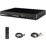 Blu Ray DVD Player, WISCENT Full HD 1080p Home Theater Disc System, Region A/1 Blu-Rays,HD Blu-Ray DVD Player for TV with Coaxial Audio/HDMI/AV/Output, USB Input, Built-in PAL NTSC