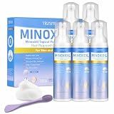 Trzsfr 5% Minoxidil Foam for Men & Women, Hair Regrowth Treatment for Thinning Hair & Beard Growth, Extra Strength Topical Foam, Clinically Proven Hair Loss Treatment, 6 Month Supply (14OZ Total)