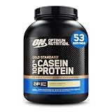 Optimum Nutrition Gold Standard Casein Protein Powder, Vanilla, 4 LB