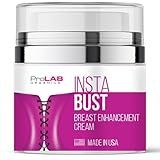 ProLab Organics InstaBust Breast Enhancement Cream – Bust Firming & Lifting Formula for Fuller, Rounder, Bigger Breasts – Volume Boosting Topical – Made in USA