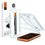 Spigen AluminaCore Tempered Glass Screen Protector [Glas.tR EZ Fit] designed for iPhone 17 Pro Max | iPhone 16 Pro Max [2 Pack] 9H+ Hardness, Aluminum-Enhanced Durability