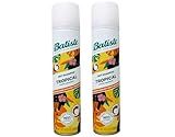 Batiste Dry Shampoo, Tropical Fragrance, Refresh Hair and Absorb Oil Between Washes, Waterless Shampoo for Added Hair Texture and Body, 6.73 OZ Dry Shampoo Bottle