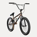 Mongoose Legion L40 Kids Freestyle BMX Bike, Intermediate Rider, Boys and Girls Bikes, 20-Inch Wheels, Hi-Ten Steel Frame, Micro Drive 25x9T BMX Gearing, Copper