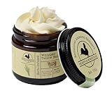 Hearth and Homestead: Handmade Whipped Tallow Balm (Unscented/Herb-Infused) - Organic Body Butter with Infused Olive Oil, for Eczema, Rosacea, Baby - 1.3 oz