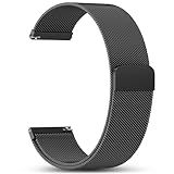 GEAK 18mm 20mm 22mm Metal Watch Band Compatible with Garmin Vivoactive 5 Watch Bands, Vivoactive 6/3/Venu 3S/2S, Quick Release Stainless Steel Milanese Loop Mesh Strap for Venu 3/Venu 2 Men Women