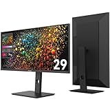 INNOCN 29" Ultrawide Monitor 100Hz 21:9 IPS WFHD 2560 x 1080P 99% sRGB HDMI Computer USB Type C 65W Laptop External Monitor, Height/Pivot Adjustable, Productivity, Wall Mountable, Black