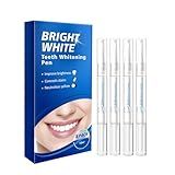 KTSAY Teeth Whitening Pen - Professionally Stain Removal Teeth Whitening Gel Formula, No Sensitivity Effective Teeth Whitener, Mint (0.11 Fl Oz (Pack of 4))