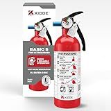 Kidde Basic Fire Extinguisher for Home, Office, Residential, Single-Use, 5BC