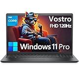 Dell 15 Laptop Computer for Business and Student, Intel Processor (Beat i5-1145G7), 32GB DDR4 RAM, 1TB PCIe SSD, Vostro 3530 15.6" 120Hz FHD, WiFi, Bluetooth, Type-C, HDMI, Webcam, Windows 11 Pro