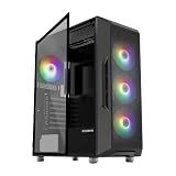 Zalman i3 Neo ATX Mid-Tower RGB Gaming PC Desktop Computer Case, Black