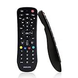 Philips Universal Remote Control, Universal TV Remote Replacement, Samsung TV Remote Control, for Roku Remote Replacement, Vizio, LG, Sony, Apple, 3 Device, Black, SRP9232D/27