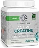 Creatine Monohydrate Powder Micronized PreWorkout Recovery Supplement | Support Muscle Building Strength Training Cognition | Vegan & Keto Friendly Easily Mixes (60 Serving) Unflavored Active Creatine