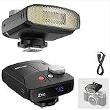 NEEWER Mini Camera Flash Light, 20Ws GN15 1200mAh/640 Full Power Flashes/3.1s Recycle/6000±200K, Manual 1/64-1/1 Power & S1/S2 Mode, Speedlite Compatible with Canon Nikon Sony Zv1 Fujifilm, Z150