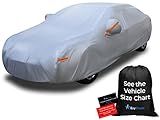 EzyShade 10-Layer Car Cover Waterproof All Weather. See Vehicle Size-Chart for Accurate Fit. Outdoor Full Exterior Covers for Automobiles Sedan Hatch SUV Rain Sun Protection. Size A5 (See SizeChart)