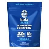 Koia Elite, Plant-Based Protein Powder with Prebiotic Fiber, Dairy-Free