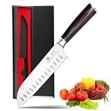 imarku Santoku Knife 7 Inch with Sharp Japanese High Carbon Stainless Steel