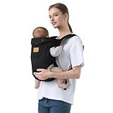 Shiaon Baby Carrier Newborn to Toddler(7-30lbs), Toddler Carrier Baby Holder Carrier with Adjustable Shoulder Strap, Chest Carriers, Black