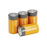 Amazon Basics 4-Pack C Cell Alkaline All-Purpose Batteries, 1.5 Volt, 5-Year Shelf Life
