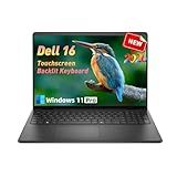Dell 16 Ai Laptop Computer, Intel 10-Core 7 150U(Up to 5.4GHz), 16'' Touchscreen FHD+ Anti-Glare Dsiaplay, 16GB DDR5, 1TB SSD, Backlit Keyboard, Win11 pro, Express Charge, Black