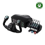 Turtle Beach VelocityOne Flight Universal Control System - Xbox Series X & Xbox Series S, Xbox One & Windows 10 & 11 PCs with Yoke Handle, Throttle Quadrant, Trim Wheel & Rudder Controls