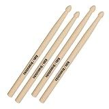 Drum Sticks Kids,Drumsticks For Kids, 12 Inch Maple Drum Sticks, Kids Drum Sticks,Musical Instrument Percussion Accessories, Drumsticks For Students, Beginners (2 Pairs)