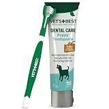Vet's Best Puppy Toothpaste & Toothbrush Kit, Peanut Butter, Dogs, 3.5 oz