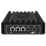Mini PC N150 Firewall Hardware Intel 82599ES 2 x 10GbE SFP+, 3 x i226V 2.5GbE LAN OPNsense Appliance,AES-NI, 2HD, SIM Card Slot, M.2 WiFi Slot,NO RAM NO SSD