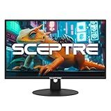 New! Sceptre 24-inch Prime Monitor 100Hz 100% sRGB HDMI x2 VGA Build-in Speakers Machine Black 2026 (E248W-19203R Series)