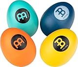 Egg Shakers 4-Piece Pack for All Music with Different Volume Levels — NOT MADE IN CHINA — Durable All-weather, 2-YEAR WARRANTY