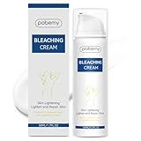 Skin bleaching Cream - Arbutin Cream for Intimate Area, Skin Lightening Cream & Dark Spot Remover for Sensitive Parts, Underarms, Inner Thighs, Private Parts, Knees, Elbows Body Skin Care (1.7 Fl Oz)