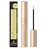 Eyelash Growth Serum, Lash & Brow Serum: Peptide Lash & Brow Enhancer for Fuller, Longer-Looking Lashes & Brows – Ginseng & Amino Acids – 3 mL