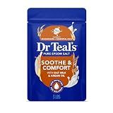 Dr Teal's Epsom Salt Magnesium Soak, Soothe & Comfort with Oat Milk & Argan Oil, 3 lbs