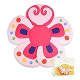 YooxArmor Baby Bath Seat for Infant Bathtub Sink, Non-Slip Flower Bathtub for Infants 0-6 Months, Soft Baby Sink Bath Cushion for Babies Bath Time, Newborns Bath Essentials Must Haves-Butterfly