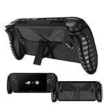 Case for ASUS ROG Xbox Ally X(2025),NOUKAJU Game Console Case,Anti-Drop, Anti-Scratch,Shockproof,Silicone Protective Cover for ASUS ROG Xbox Ally Handheld Video Game Console(Black)