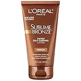L'Oreal Paris Sublime Bronze Tinted Self Tanning Lotion, Medium Natural Tan 5 fl. Oz