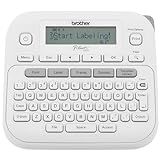 Brother P-Touch PTD220 Home/Office Everyday Label Maker | Prints TZe Label Tapes up to ~1/2 inch White
