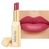 MAKI YIKA Moisture Berry Red Lipstick for Women Hydrate Tinted Lip Balm for Mother's Day Dry Cracked Lips Sheer Lipstick Lip Tinted Glossy Finish,MA057 Yummy Berry
