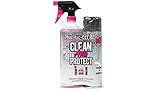 Muc-Off Motorcycle Care Duo Kit - Motorcycle Cleaning Kit, Motorcycle Detailing Kit - Includes Motorcycle Cleaner and Protection Spray