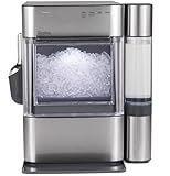 GE Profile Opal 2.0 Ultra Nugget Ice Maker with .75 Gallon Side Tank and Scale Inhibiting Filter, Scoop Included, 38 lbs in 24 Hours, Pellet Ice Machine with WiFi & Smart Connected, Stainless Steel