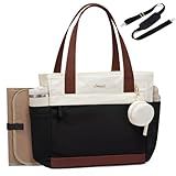 LOVEVOOK Diaper Bag Tote Large Baby Bag for Mom Hostipal and Travel Diaper Tote for Baby Boy with Pacifier Case Changing Pad