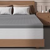 Sleepmax Extra Firm Mattress Topper Queen Size 3 Inch - Firm Memory Foam Mattress Topper for Pain Relief - Ventilated High Density Foam Bed Topper - No Odor, CertiPUR-US Certified