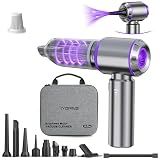 IYOFINE Vacuum/Air Duster 80,000RPM Super Power Mini Car Vacuum Cleaner