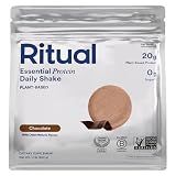 Ritual Vegan Pea Protein Powder - 20g Pea Protein - Chocolate - 1 Lbs