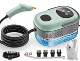 Steam Cleaner, 10s Heat-Up, 6-Level Adjustable, 1.69qt. Tank, 2500W Natural Portable Handheld Steamer for Cleaning with Touch Screen for Home, Car, Tile, Grout, Windows, Bathrooms, Kitchens and Fabric